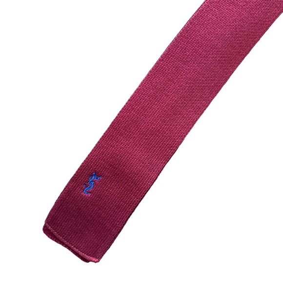 yves saint laurent knit tie